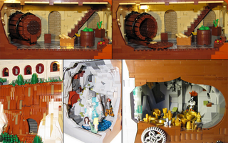Illustration for article titled Massive Pirate LEGO Build Is Full Of Secrets